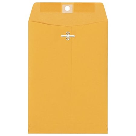 Bsc Preferred 6 x 9'' Kraft Clasp Envelopes, 1000PK BUY00027029